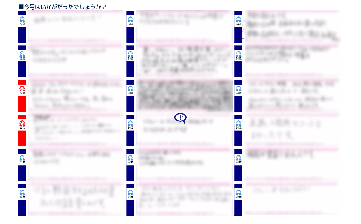 トリミングレポートのPDFサンプル